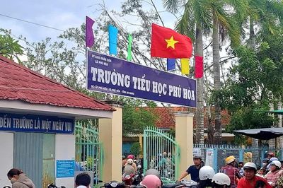 Trường Tiểu học ở An Giang sớm ổn định nền nếp sau sáp nhập