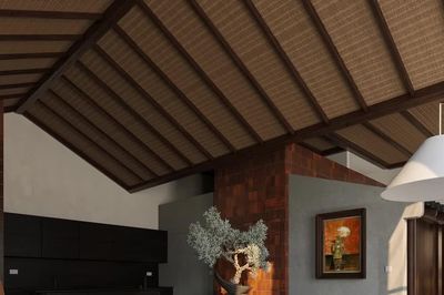 Căn penthouse 245m² kết hợp kiến trúc Á Đông với' thú chơi' nội thất thủ công