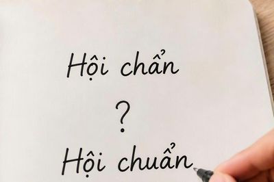 Hội chẩn hay hội chuẩn: Từ nào đúng chính tả?