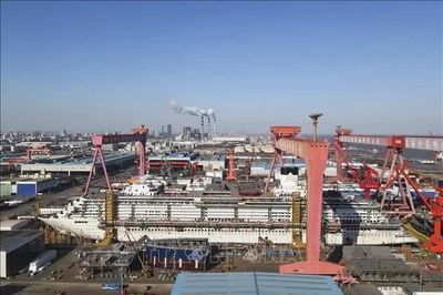 Trung Quốc áp đảo thị trường đóng tàu thế giới, chiếm hơn 81% đơn hàng