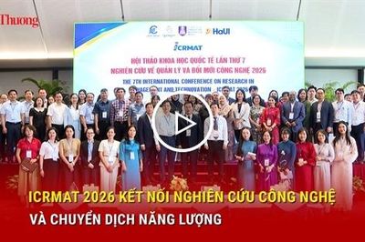 ICRMAT 2026 kết nối nghiên cứu công nghệ và chuyển dịch năng lượng