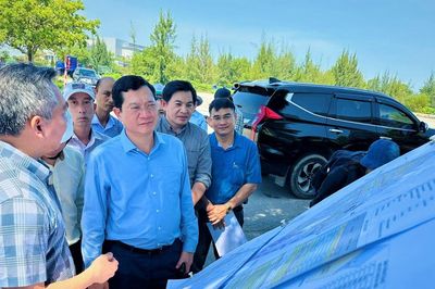 Đẩy nhanh tiến độ triển khai dự án Khu đô thị Chu Lai