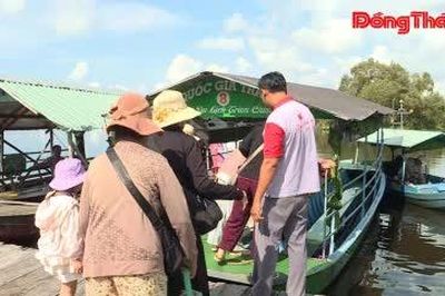 Tràm Chim chủ động bảo đảm an toàn cho du khách
