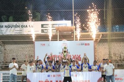 Ngọc Nghĩa FC vô địch Giải bóng đá Gia Lai Cup 2026