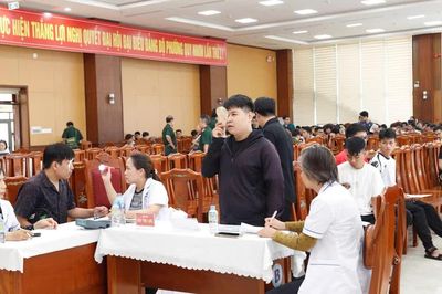 Chủ động từ cơ sở, nâng chất lượng tuyển quân
