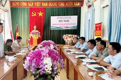 Ia Hrung tăng cường bảo đảm an ninh, trật tự mùa thu hoạch cà phê