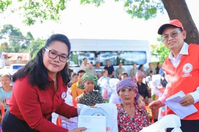 Hội Chữ thập đỏ tỉnh Gia Lai thăm, làm việc với Hội Chữ thập đỏ tỉnh Ratanakiri