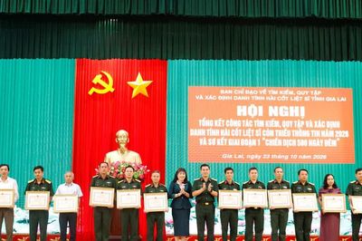 Gia Lai quy tập 85 hài cốt liệt sĩ, tiếp tục đẩy mạnh thực hiện Chiến dịch 500 ngày đêm