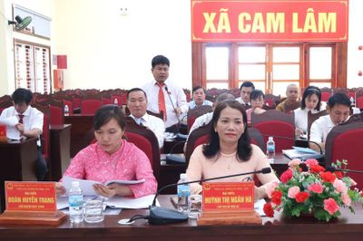 Kỳ họp chuyên đề HĐND xã Cam Lâm khóa II