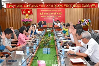 HĐND phường Nha Trang tổ chức kỳ họp chuyên đề