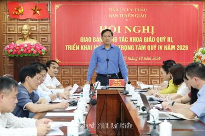 Giao ban công tác khoa giáo quý III, triển khai nhiệm vụ trọng tâm quý IV năm 2026