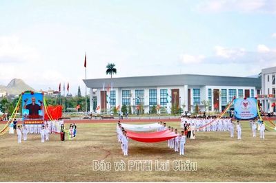 Tổng duyệt lần 2 chương trình Khai mạc Đại hội Thể dục thể thao tỉnh Lai Châu lần thứ VI, năm 2026