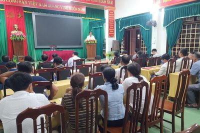 Xã Cửa Việt đối thoại với 9 hộ dân liên quan đến công tác giải phóng mặt bằng