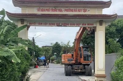 Một phường ở Hà Tĩnh tháo dỡ 10 cổng làng nhằm hạn chế nguy cơ va chạm, bảo đảm ATGT