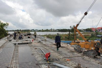 Đốc thúc tiến độ tuyến đường tỉnh nối Đồng Tháp đi Tây Ninh