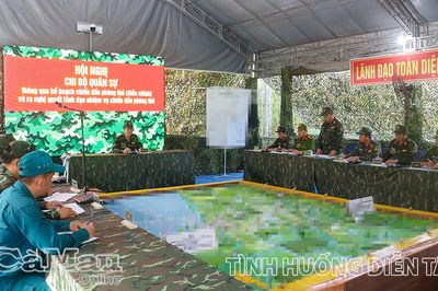 Thêm 2 xã, phường tổ chức thành công diễn tập chiến đấu phòng thủ