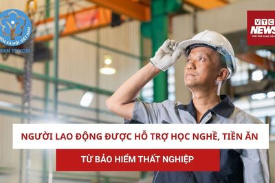 Người lao động được hỗ trợ học nghề, tiền ăn từ bảo hiểm thất nghiệp