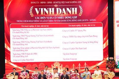 Xã Đông Anh biểu dương các điển hình 'Người tốt, việc tốt' năm 2026