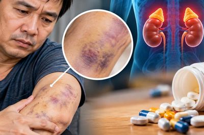 Da mỏng dễ bầm tím, chẩn đoán suy tuyến thượng thận do tự ý dùng thuốc