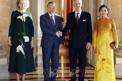 Tổng Bí thư, Chủ tịch nước Tô Lâm và Phu nhân hội kiến Nhà Vua Bỉ và Hoàng hậu