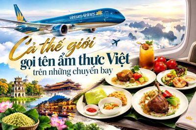 Cả thế giới gọi tên ẩm thực Việt trên những chuyến bay