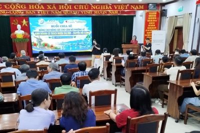 Nâng cao năng lực cho cán bộ phường về kinh doanh có trách nhiệm - Chuyển đổi xanh