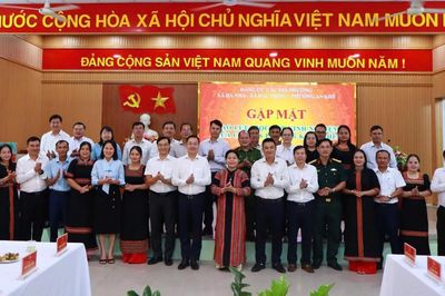 Ba địa phương Hà Nha, Đắc Pring và An Khê tăng cường gắn kết, hỗ trợ cùng phát triển bền vững