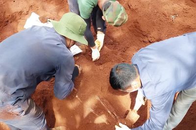Gia Lai: Tìm thấy, quy tập 12 hài cốt liệt sĩ tại làng Bi