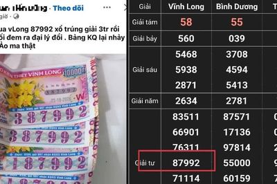 Sự cố hi hữu khiến khách trúng xổ số... hụt