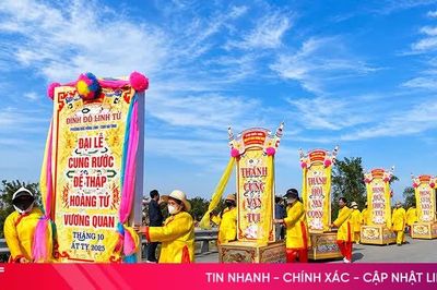 Nhiều hoạt động đặc sắc tại Lễ hội đền Cả - Dinh đô Quan Hoàng Mười năm 2026