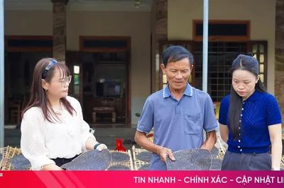 Vị quê trong từng chiếc bánh đa vừng
