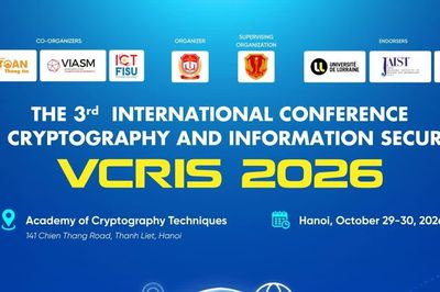 VCRIS 2026: Kết nối nghiên cứu quốc tế, thúc đẩy công nghệ bảo mật