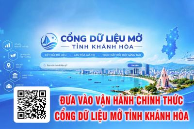 Đưa vào vận hành chính thức Cổng dữ liệu mở tỉnh Khánh Hòa