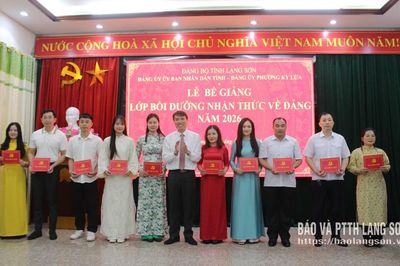 Đảng ủy UBND tỉnh: Bế giảng lớp bồi dưỡng nhận thức về Đảng