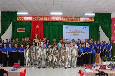 200 phạm nhân tham gia chương trình ' Thắp sáng ước mơ hoàn lương'