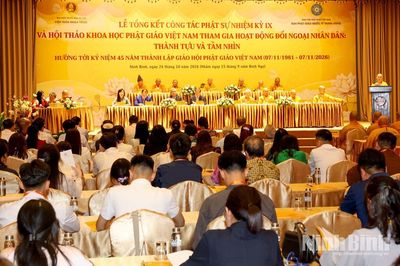 Hội thảo khoa học “Phật giáo Việt Nam tham gia hoạt động đối ngoại nhân dân: Thành tựu và tầm nhìn”