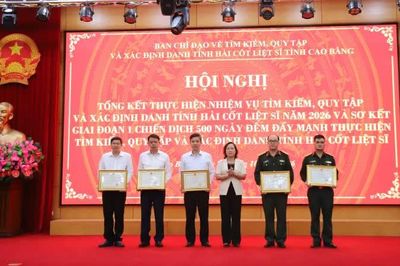15 tập thể, cá nhân có thành tích xuất sắc trong tìm kiếm, quy tập, xác định danh tính hài cốt liệt sĩ