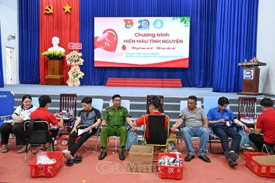 Cà Mau đã vận động hơn 14.000 lượt người đăng ký hiến máu