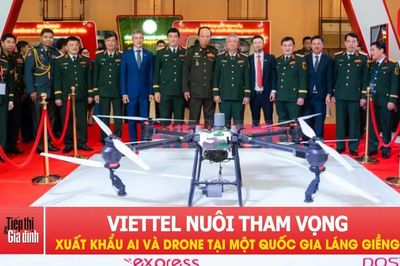 Viettel nuôi tham vọng xuất khẩu AI và drone tại một quốc gia láng giềng
