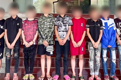 Xác định nhóm 12 thanh thiếu niên ném đá xe trên cao tốc Nội Bài - Lào Cai