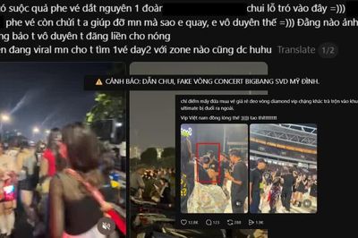 Concert BIGBANG tại Hà Nội: Phát hiện nhiều người đeo vòng 'pha-ke', phe vé dẫn khách chui