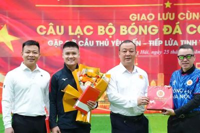 CLB Công an Hà Nội giao lưu cùng Tổng Lãnh sự quán và cộng đồng người Việt tại Thượng Hải