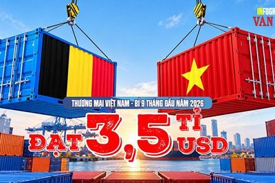 Việt Nam xuất siêu hơn 2,6 tỉ USD sang Bỉ sau 9 tháng