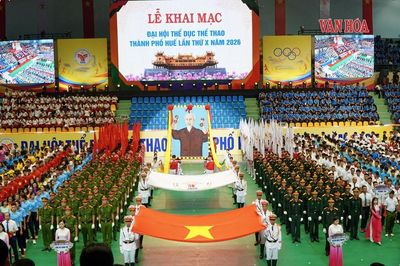 Khai mạc Đại hội Thể dục thể thao TP. Huế lần thứ X