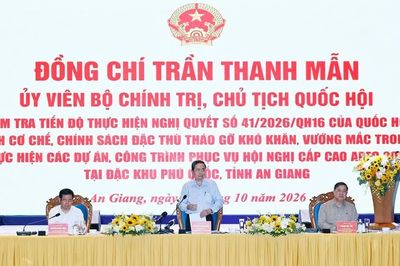 [Ảnh] Chủ tịch Quốc hội kiểm tra tiến độ các công trình dự án phục vụ Hội nghị cấp cao APEC