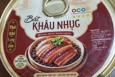 Tin mới vụ mua đặc sản khâu nhục Lạng Sơn trên mạng, nhận về cục xương chân giò