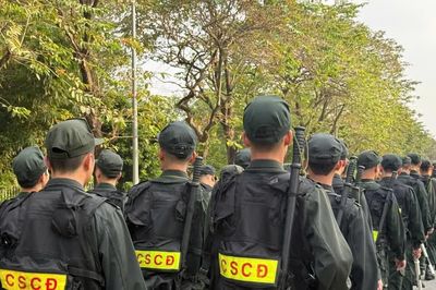 Huy động 2.000 người siết chặt an ninh sân Mỹ Đình