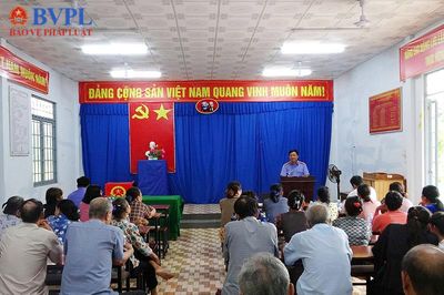 Tuyên truyền pháp luật về họ, hụi và phòng ngừa tội phạm sử dụng hung khí
