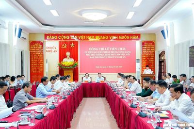Hoạt động của Thường trực Tỉnh ủy tuần qua (từ 19/10-25/10)