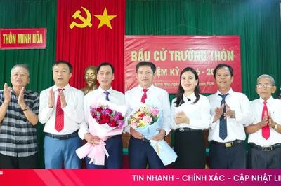 Xã Yên Hòa hoàn thành bầu cử trưởng thôn nhiệm kỳ 2026 -2031